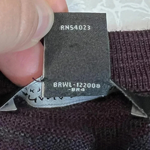 BANANA REPUBLIC Extra Fine Merino Wool Quarter Button Up Pullover Sweater sz XL - Picture 5 of 9